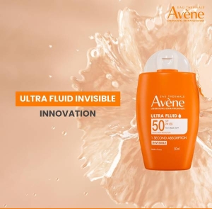 AVENE Ultra Fluid Invisible SPF50+, 50 ml