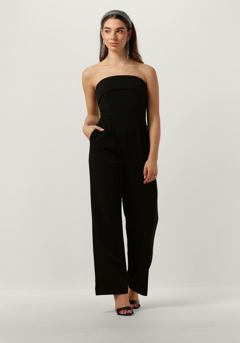 SELECTED FEMME zwarte selected femme jumpsuit slfvinelle strap jumpsuit b