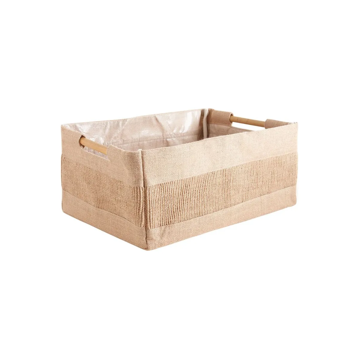 Aubry Gaspard Corbeille de rangement en jute