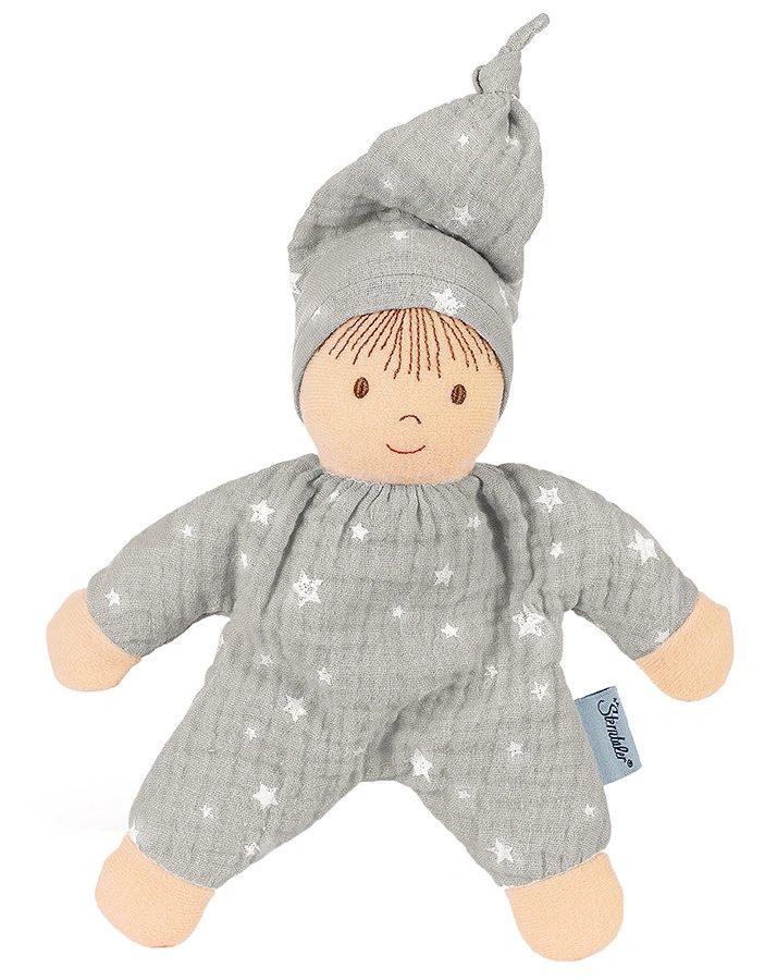 Spielpuppe HEIKO M (23cm) in grau