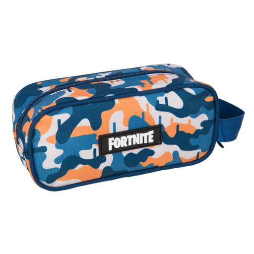 Estuche Escolar Fortnite Azul Camo