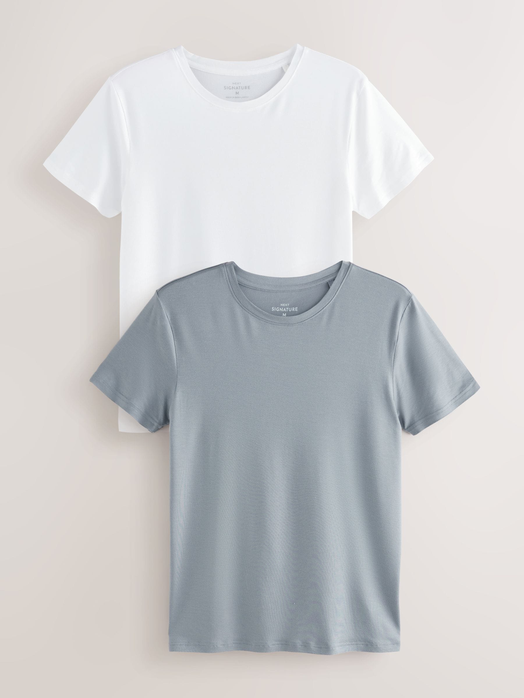 Grijs/wit - Signature TENCEL™ Lyocell T-Shirts 2 Pack
