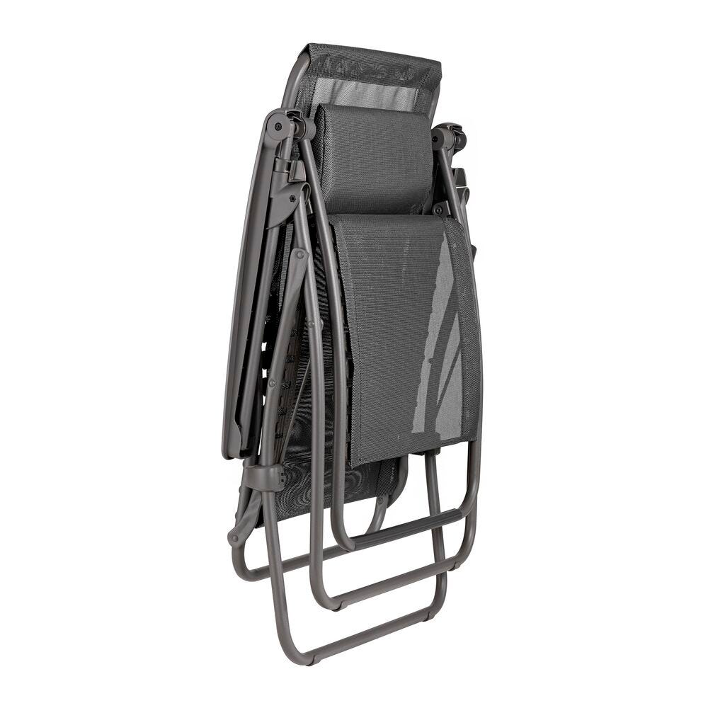 Zero-Gravity-Relaxliege Rsxa Clip Batyline® Iso Schwarz Noir