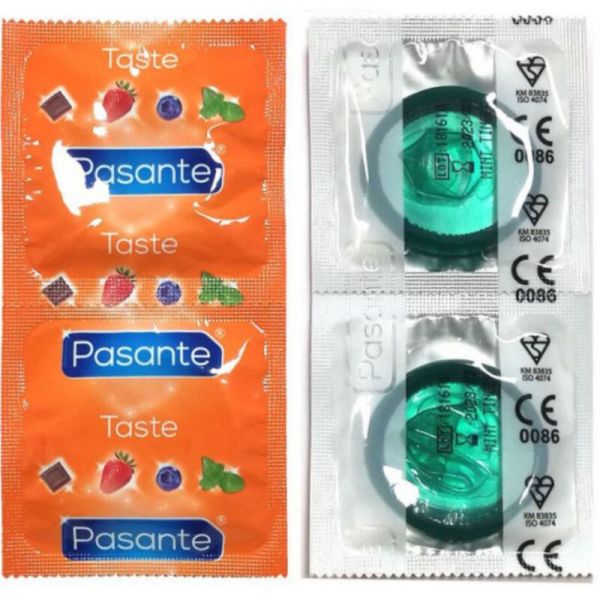 Pasante Preservativos Sabor Hortelã 144 Unidades