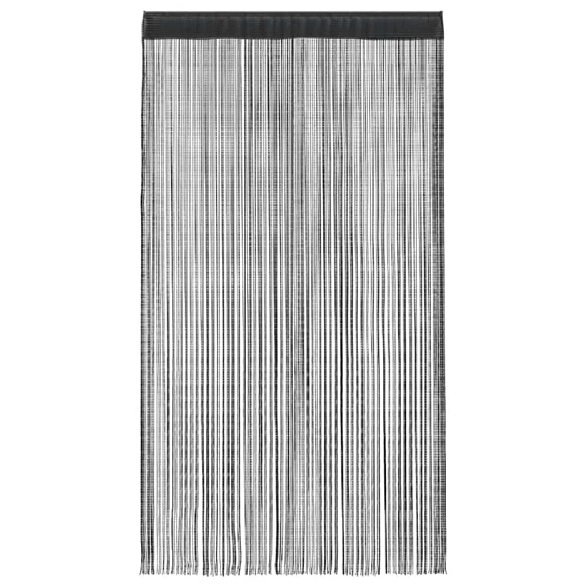 vidaXL Fils noir