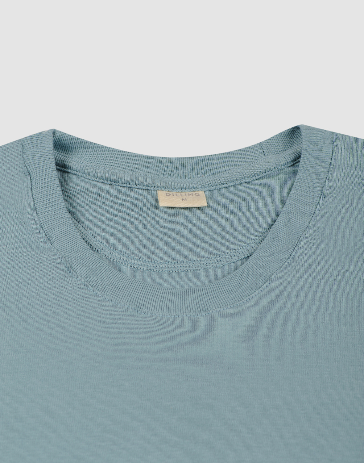 Shirt van katoen voor heren in Aqua blauw