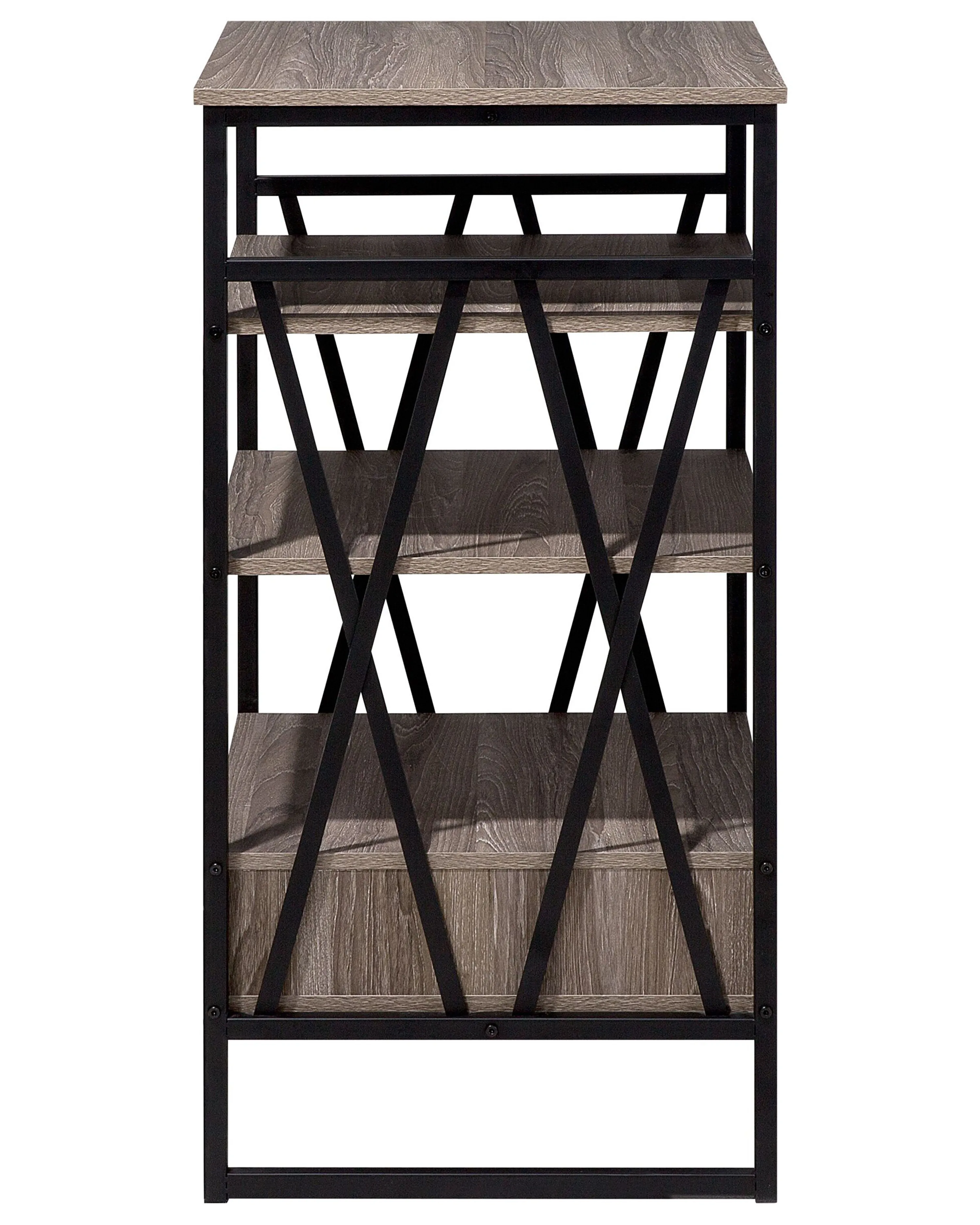 Opbergkast met 3 planken KEENE 101 cm Taupe