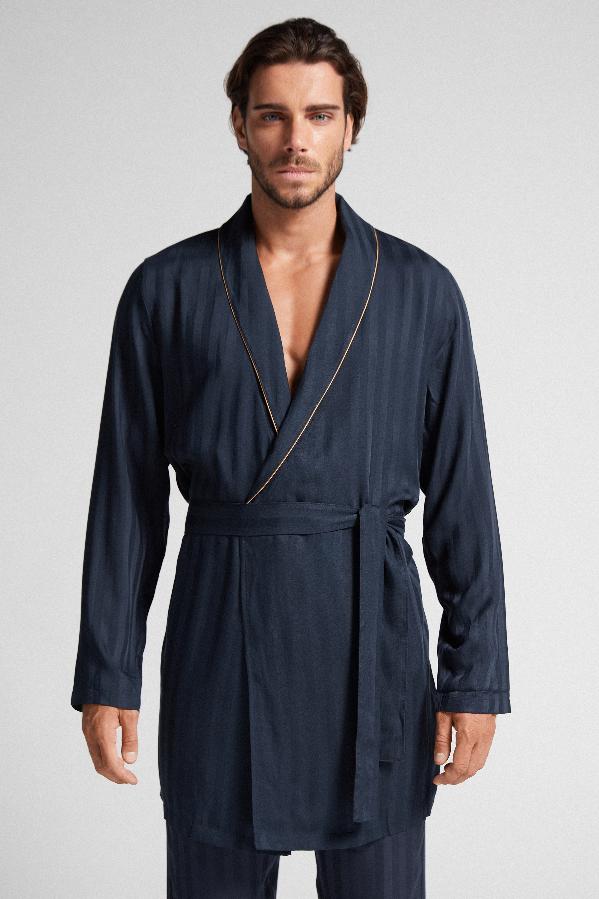 Robe de tecido modal