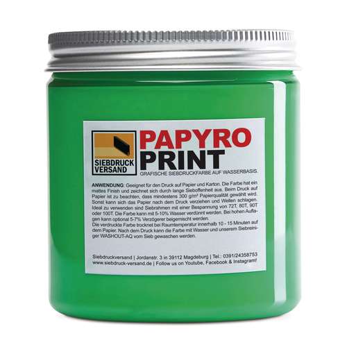 PAPYROPRINT Siebdruckfarbe