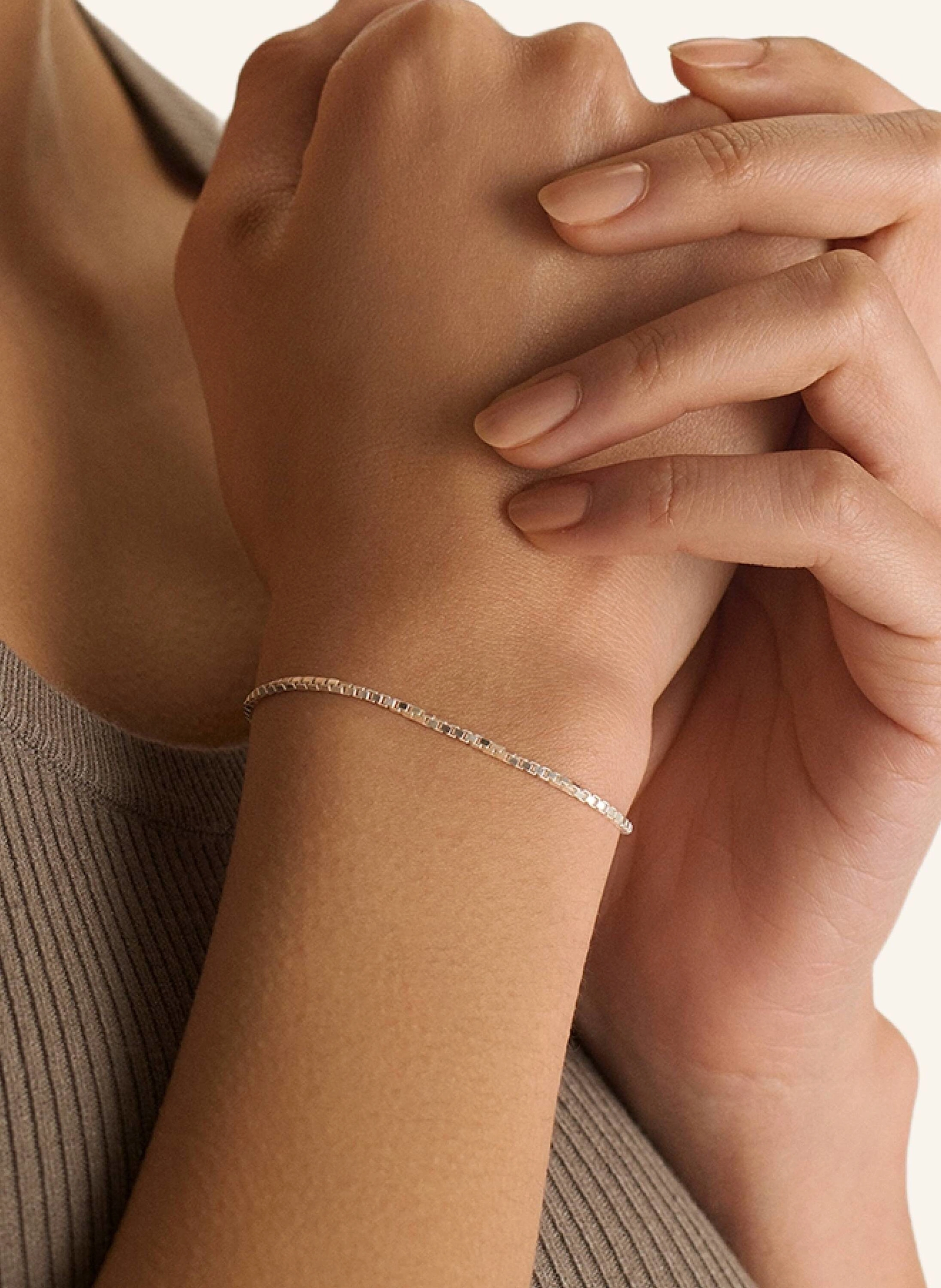 Pompidou Armband BOX CHAIN by GLAMBOU