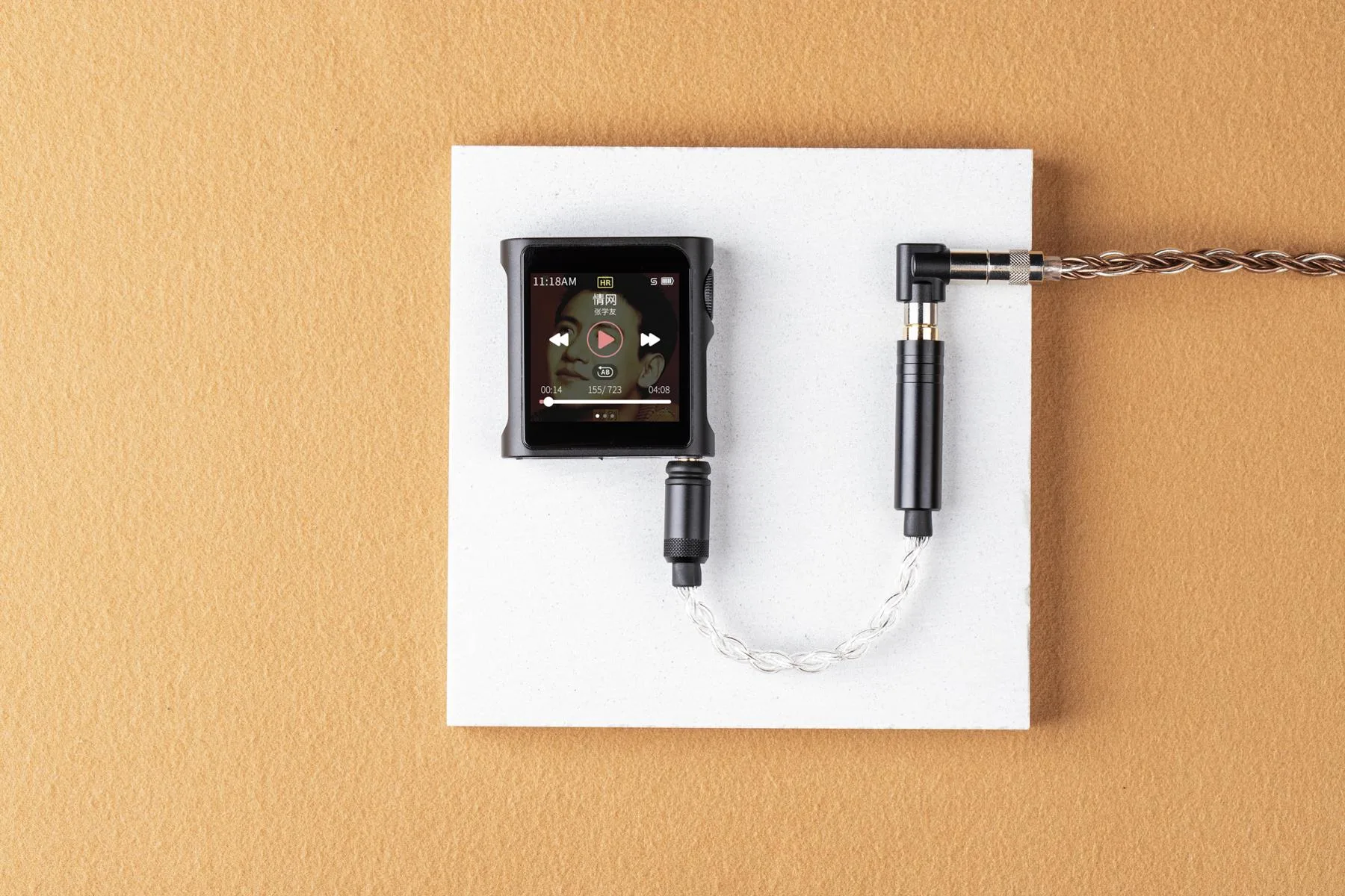 Shanling stéréo 3.5 mm (mâle) vers 4.4 mm (femelle) Adaptateurs audio