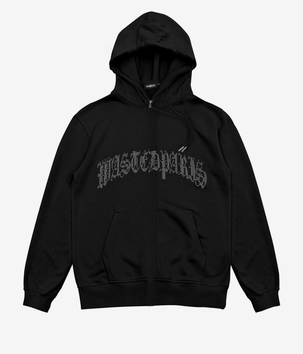 Wasted Paris Chrome Zip-Hoodie (black)