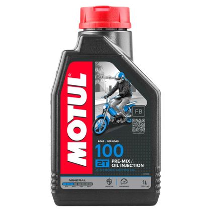 Huile moteur Motul 100 2T 1L Universel