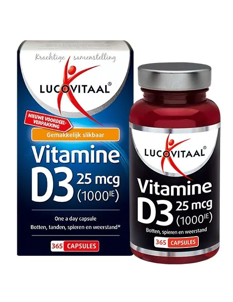 Vitamine D3 25 mcg