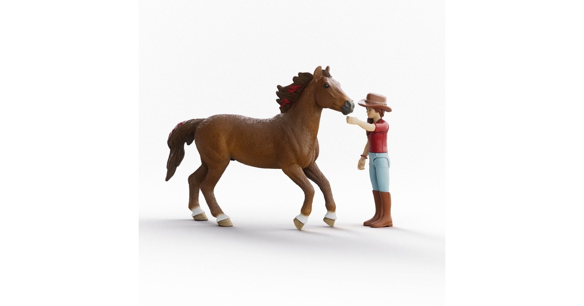 SchleichHorse Club - Hannah & Cayenne speelfiguur  (42711)