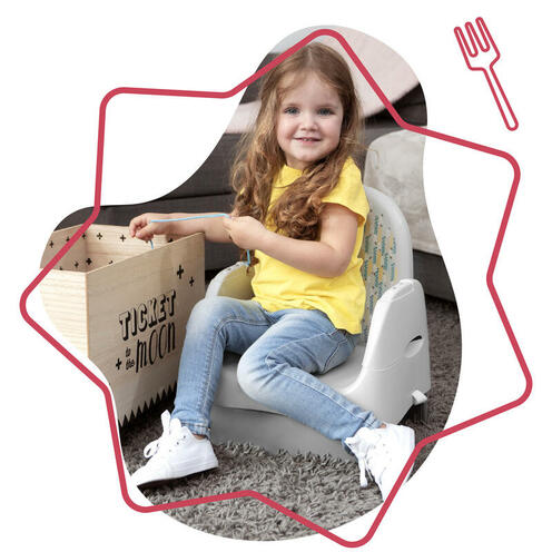 Réhausseur de Chaise Ultra-Compact Trendy Meal - BADABULLE