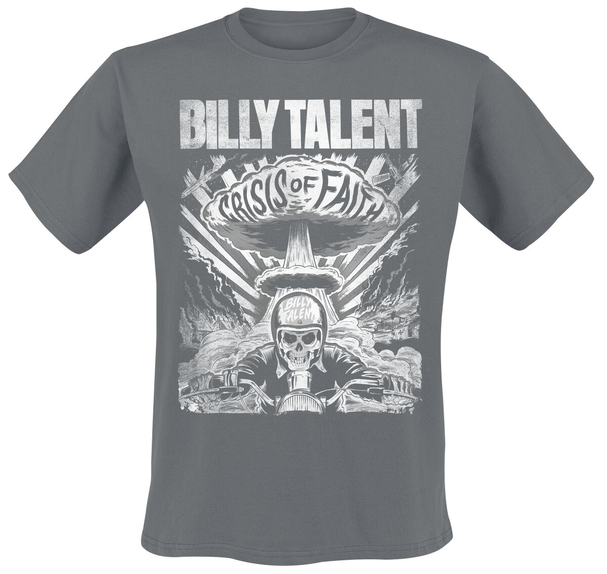 Crisis Of Faith Cover Distressed | Billy Talent T-Shirt Manches courtes