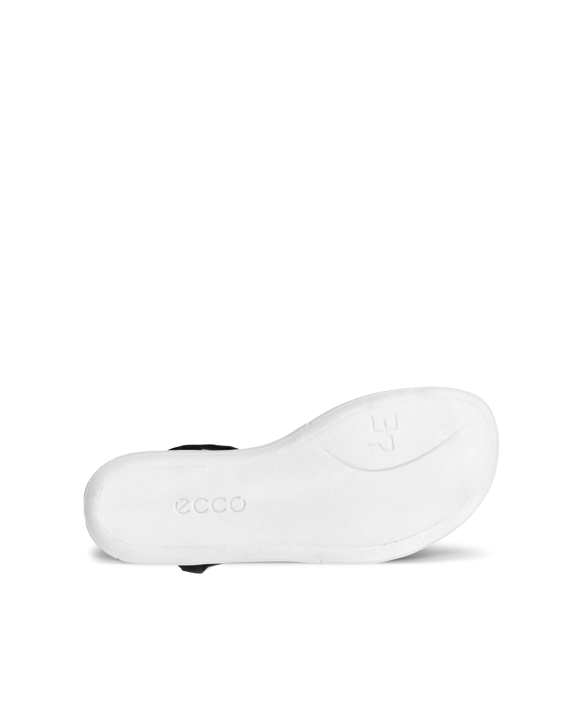 ECCO SIMPIL SANDAL Damen Flache Ledersandale Schwarz