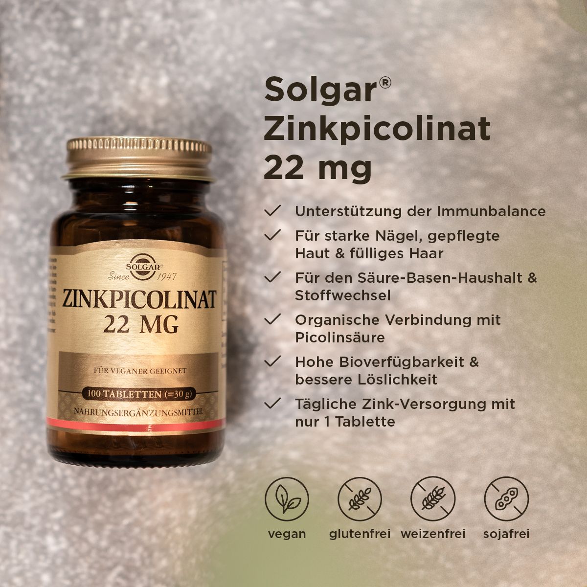 SOLGAR® Zinkpicolinat 22 mg