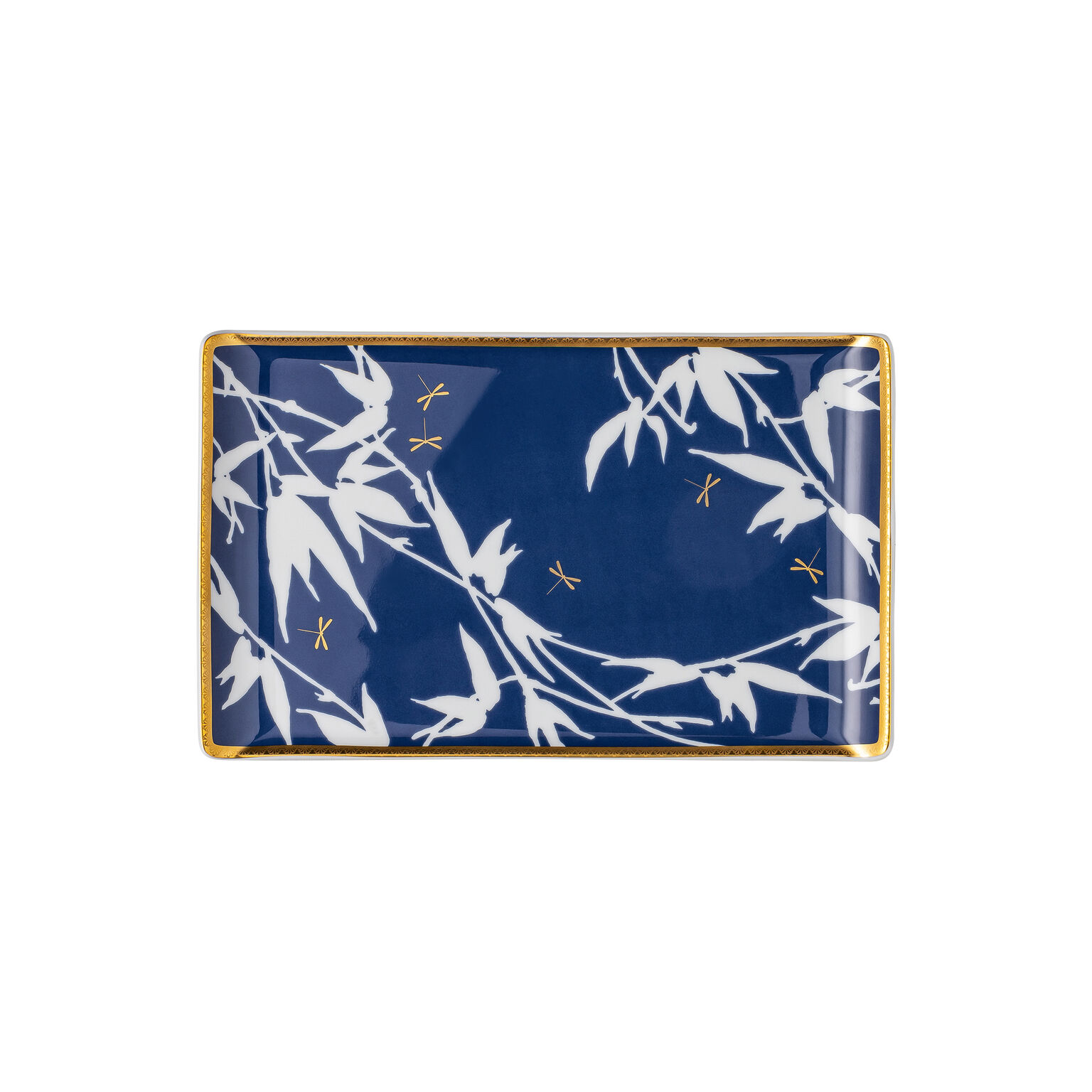 Rosenthal Heritage Turandot blue Platte 24 x 15 cm flach