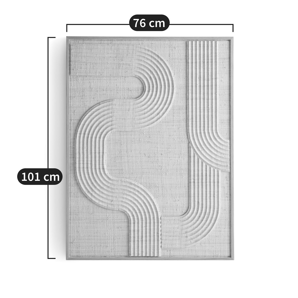 AM.PM<br>Decoração de parede em folhas de palmeira trançadas, Telaga