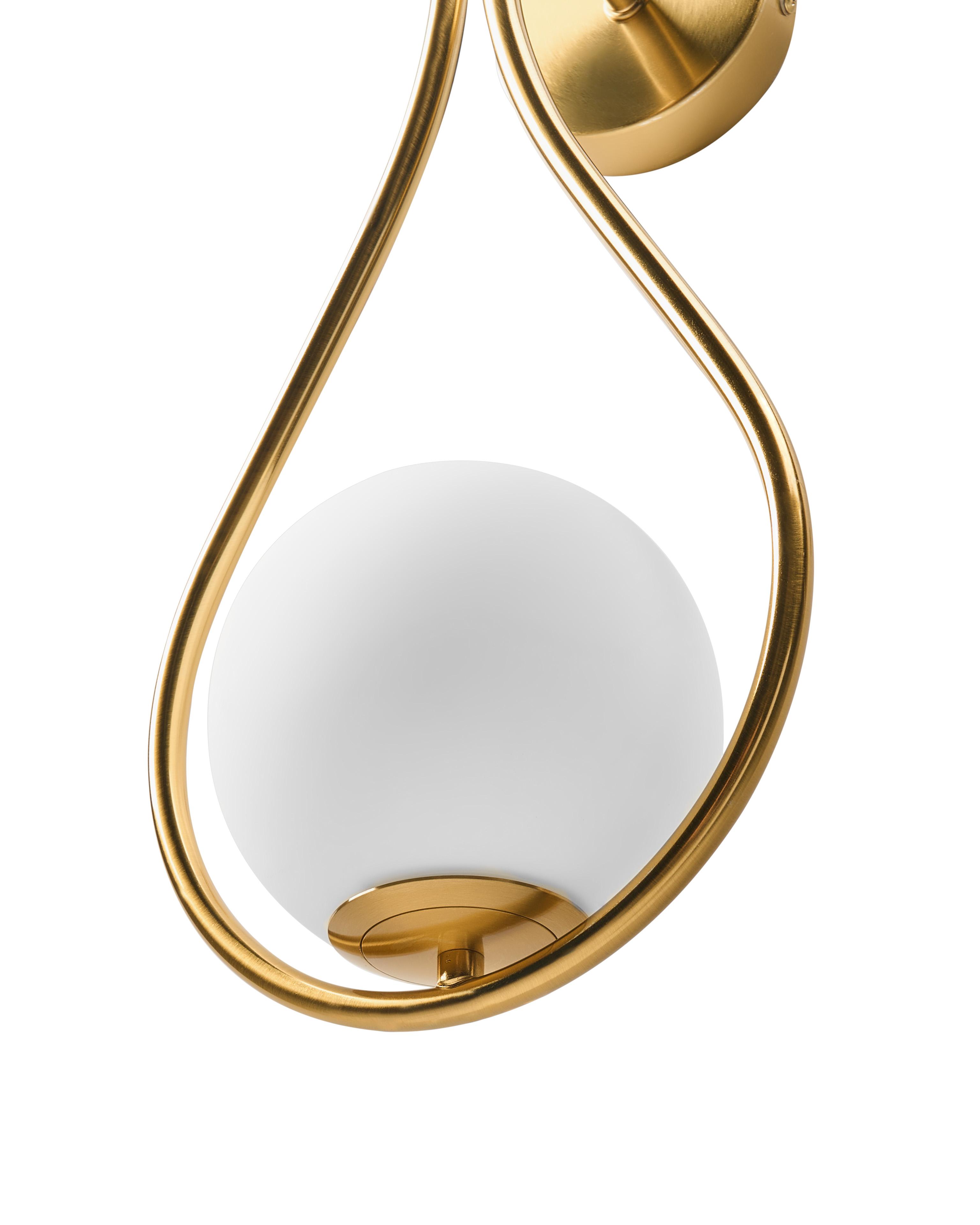 Wandlamp AUROUE Metaal Goud