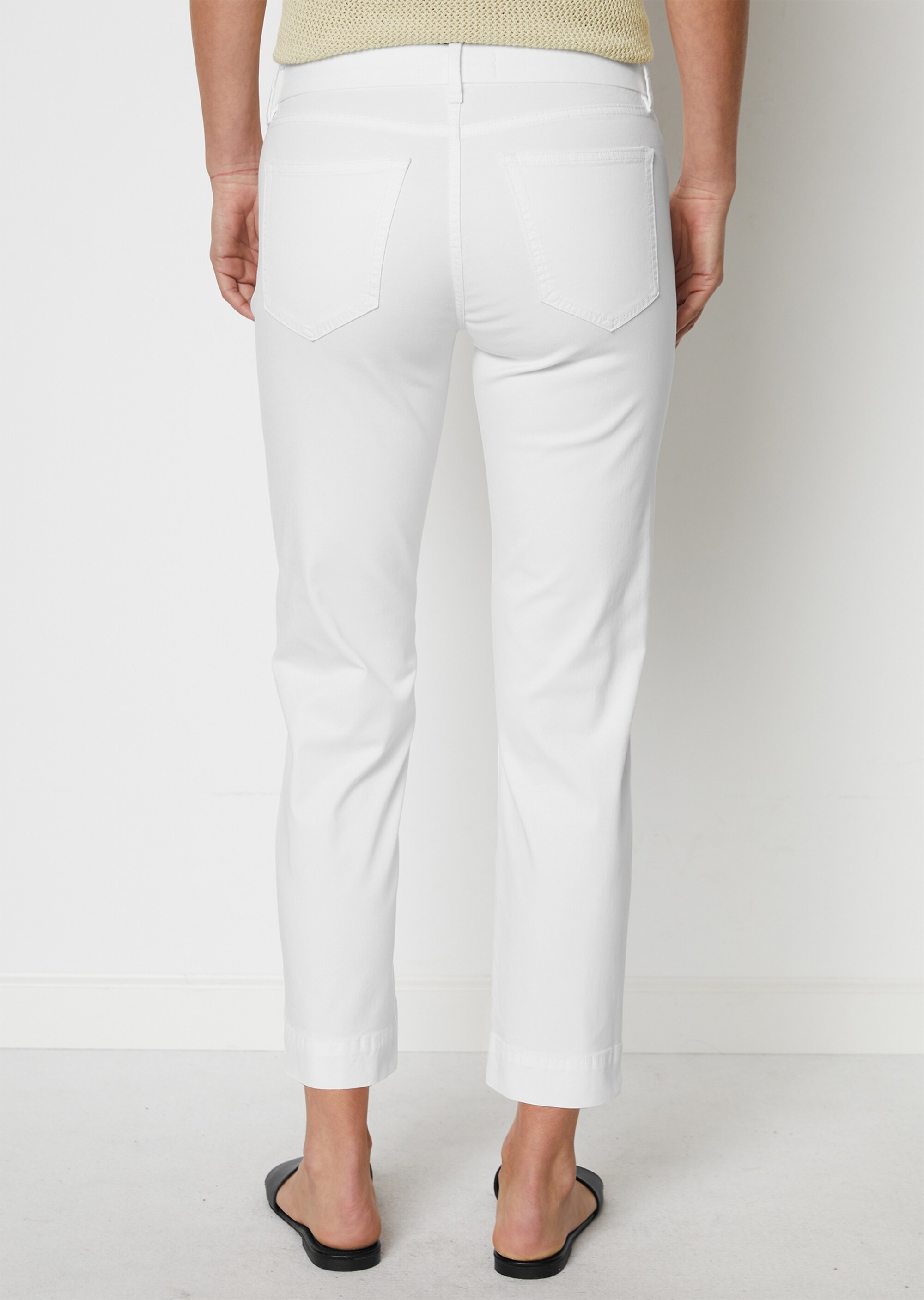 Hose Modell LULEA slim aus Organic-Cotton-Lyocell-Stretch-Mix