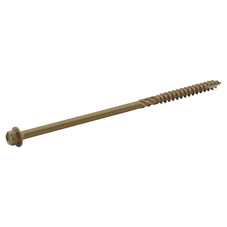 Vis pour charpente en bois, revêtement organique, 6,7x150 mm - 50 pièces