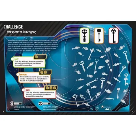 Ravensburger Stay alive! Rätsel-Challenge: Überlebe in Atlantis