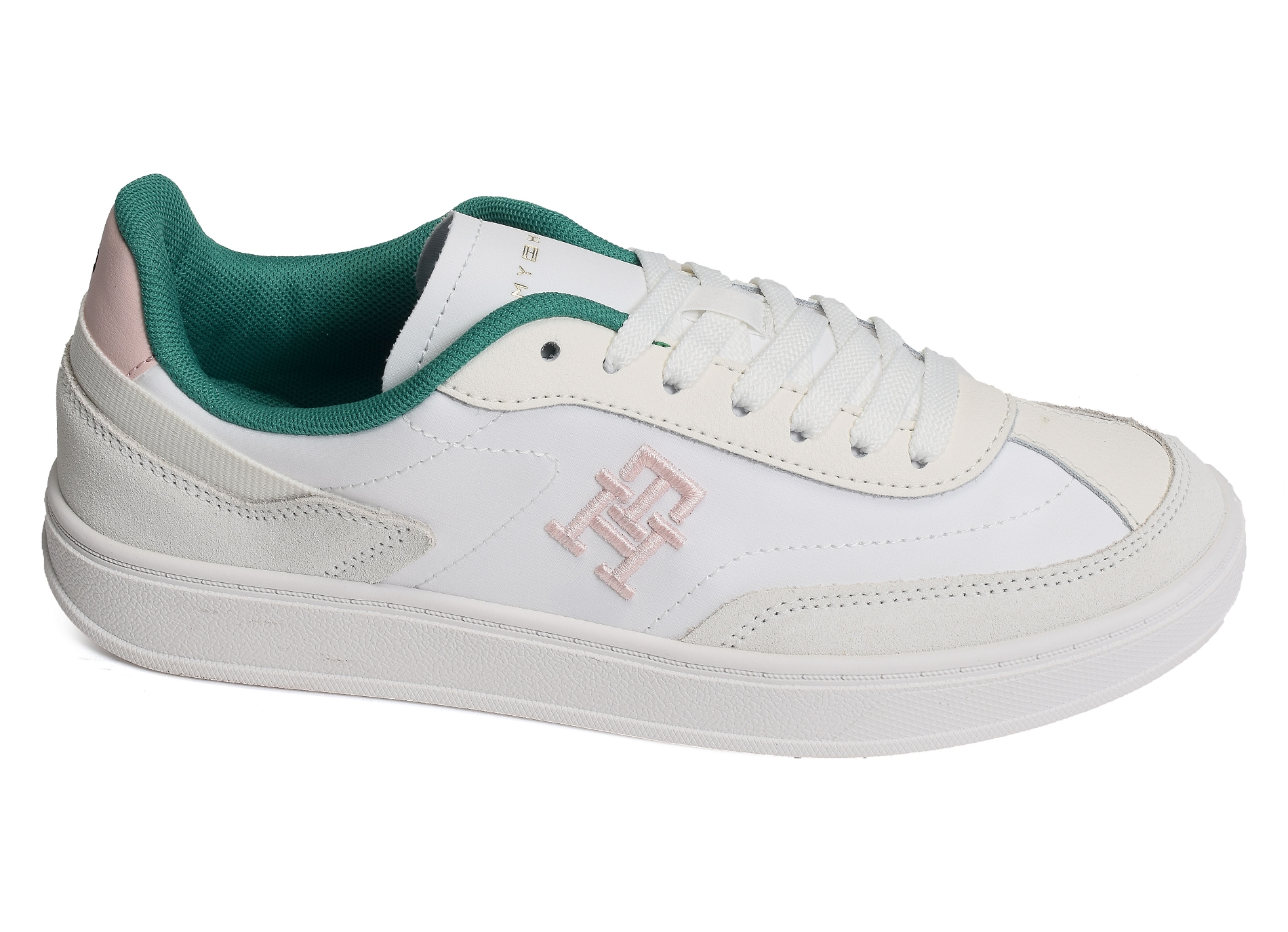 Th heritage court sneaker 7889 blanc vert
