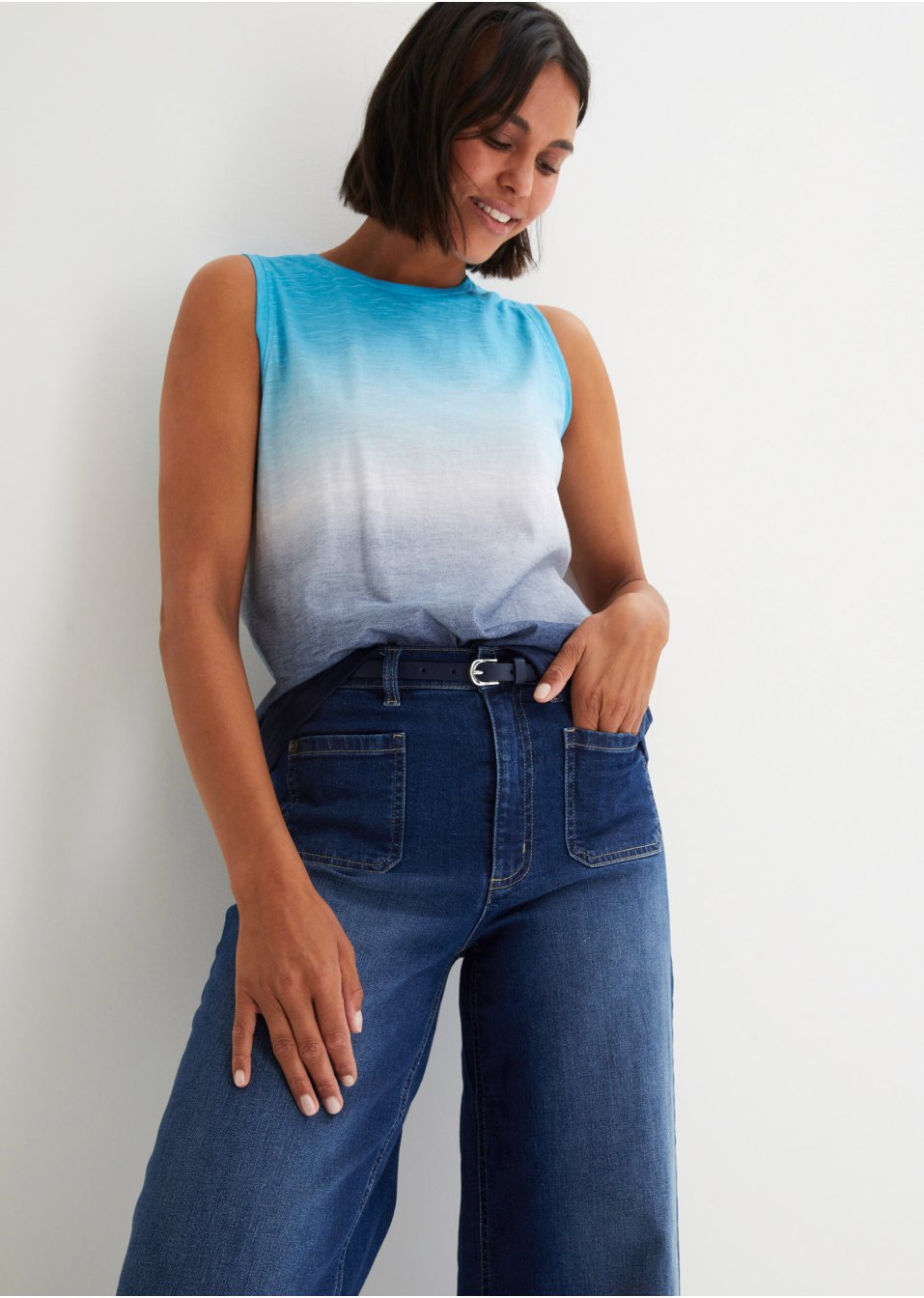 Top à dégradé de couleur
