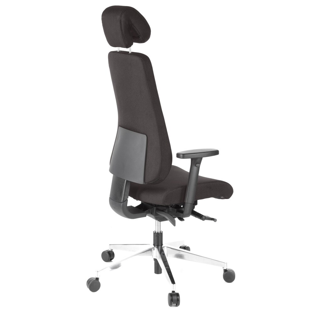 Profi Bürostuhl PRO-TEC 400 Stoff mit Armlehnen (höhenverstellbar) hjh OFFICE
