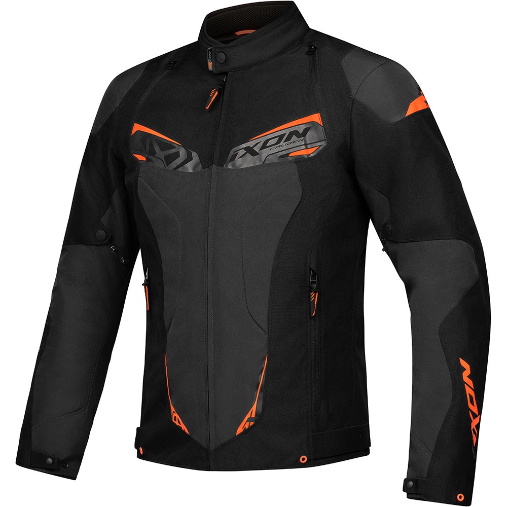 Ixon - Blouson Caliber Noir / Anthracite / Orange