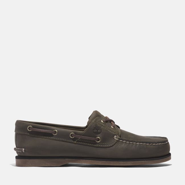 Scarpa da Barca Classic da Uomo in verde