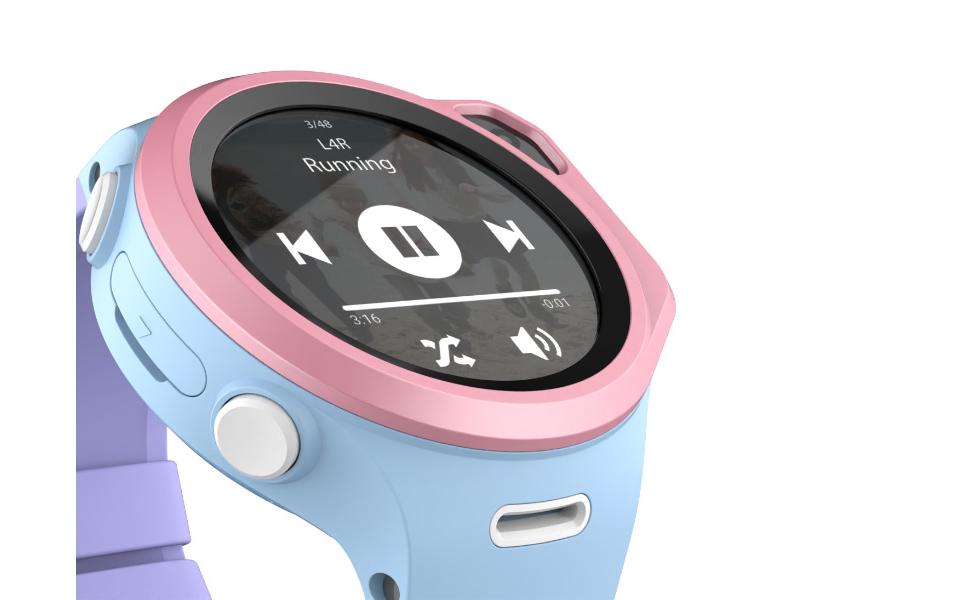 Smart Watch Fone R1s Blau/Rosa/Violett<br>Ultimatives Smartwatch-Erlebnis für Kinder