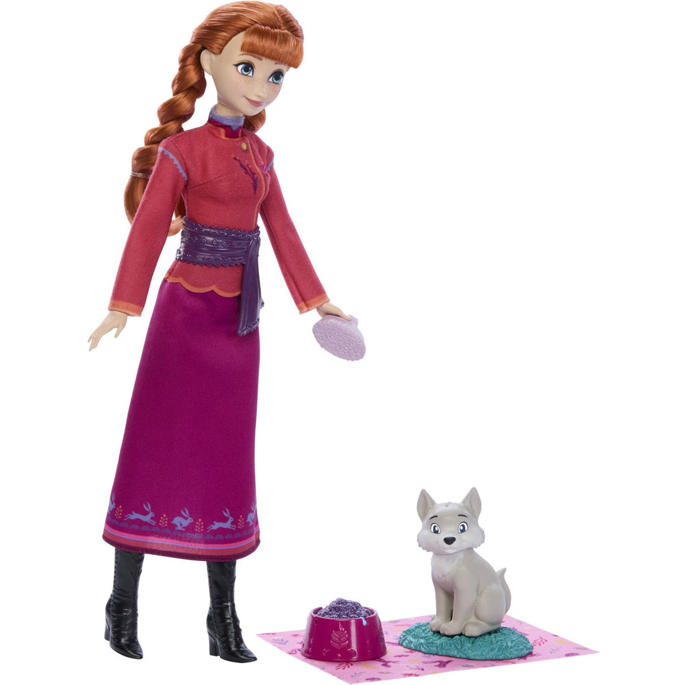Køb Disney Frozen Anna Og Baby Ulv