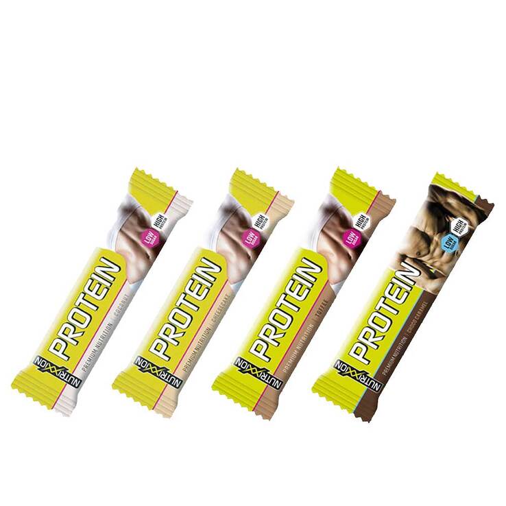Nutrixxion Protein Riegel Low Sugar 4er Set, 4 St