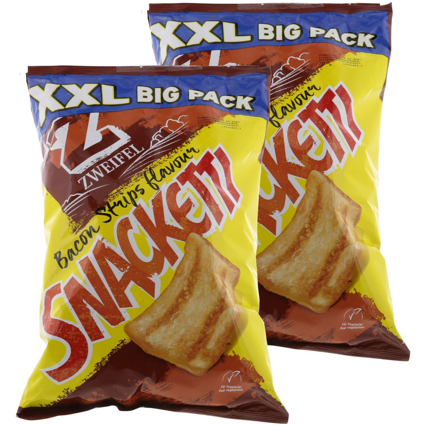 Zweifel Snacketti Bacon XXL 2x225g