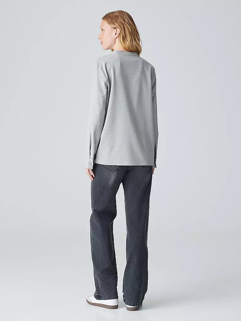 OPUS Blusenshirt FANELL grau