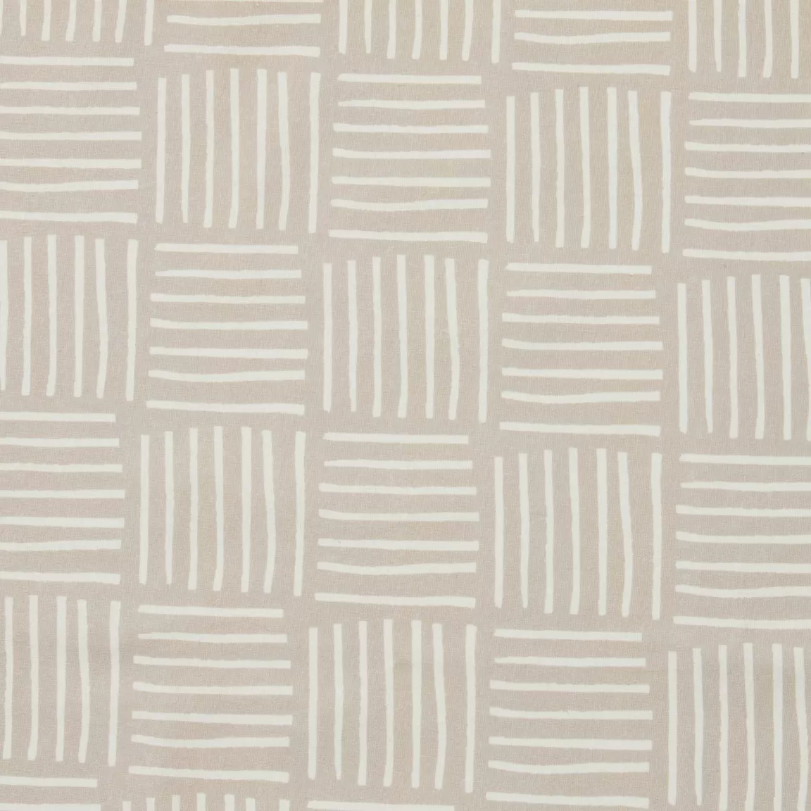 Nappe rectangulaire coton enduit (150 x 250 cm) Paolo Beige