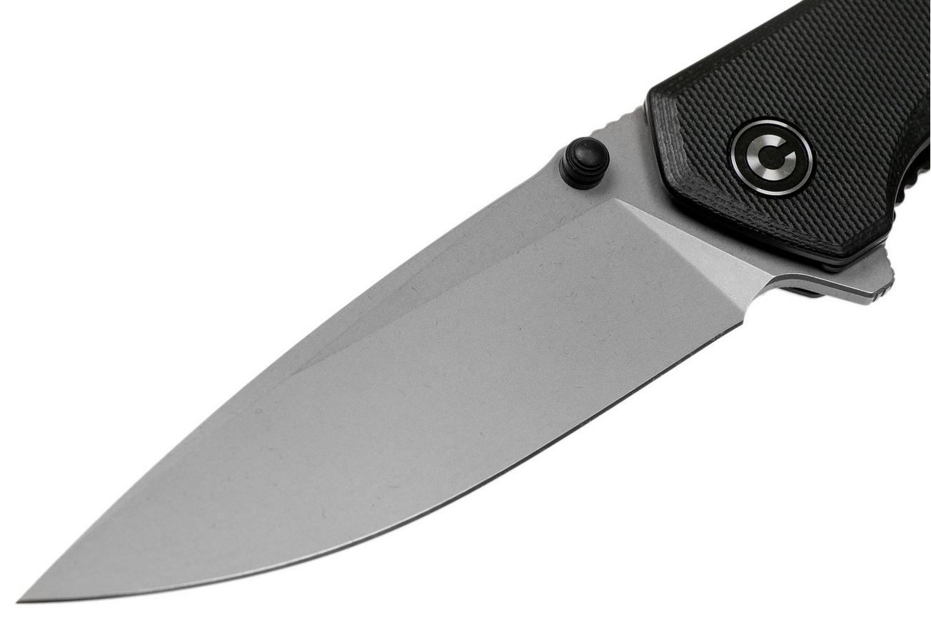 Civivi Brazen C2102C Droppoint Black, Stonewashed zakmes