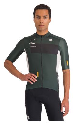 Maillot Manches Courtes Sportful Breakout Supergiara Vert