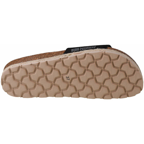 Geographical Norway - Sandalias Baja Verano Negro