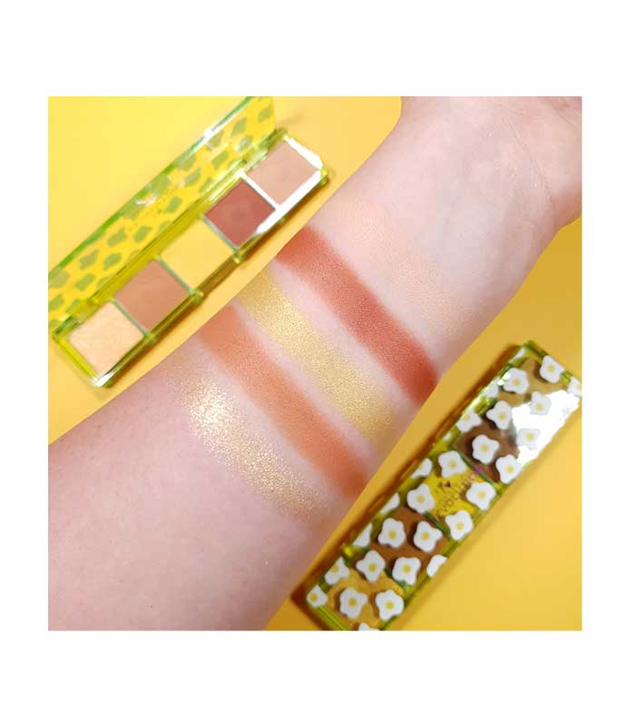 I Heart Revolution - Paletas de sombras Mini Match - Fried Eggs