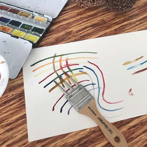 da Vinci Zackenpinsel, Serie 11543 Synthetikpinsel