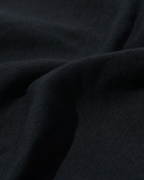 2 hipsters femme coton stretch noir