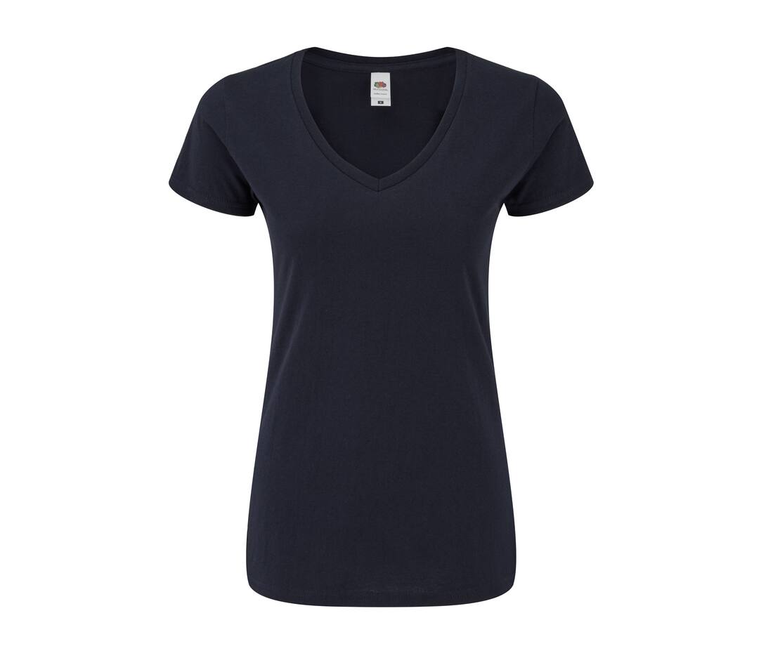 FRUIT OF THE LOOM SC155 - T-shirt Femme Col V Mode Fruit of the Loom