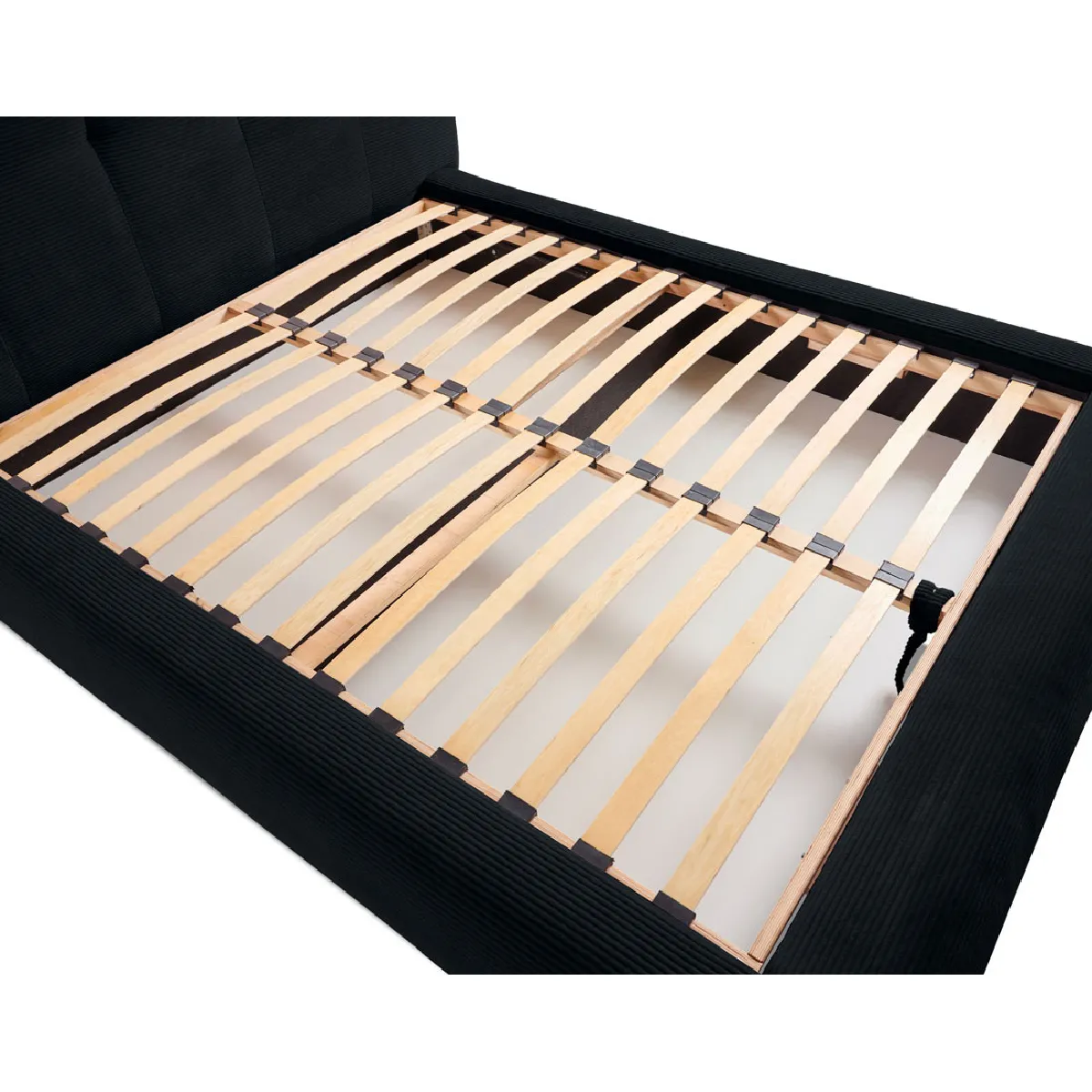 Lisa Design Onyx - Lit Coffre Velours 140x190