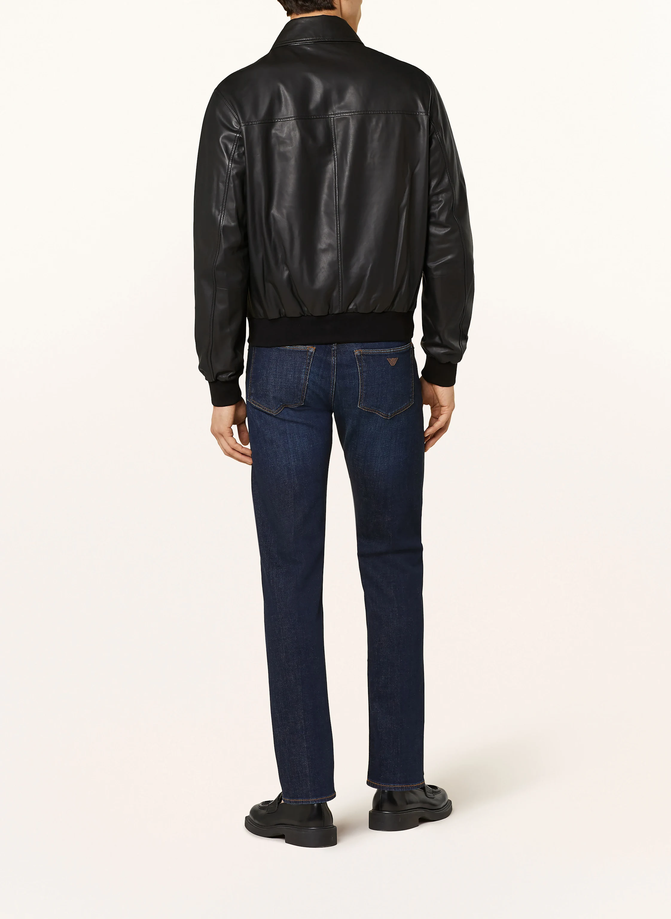 EMPORIO ARMANI Lederblouson