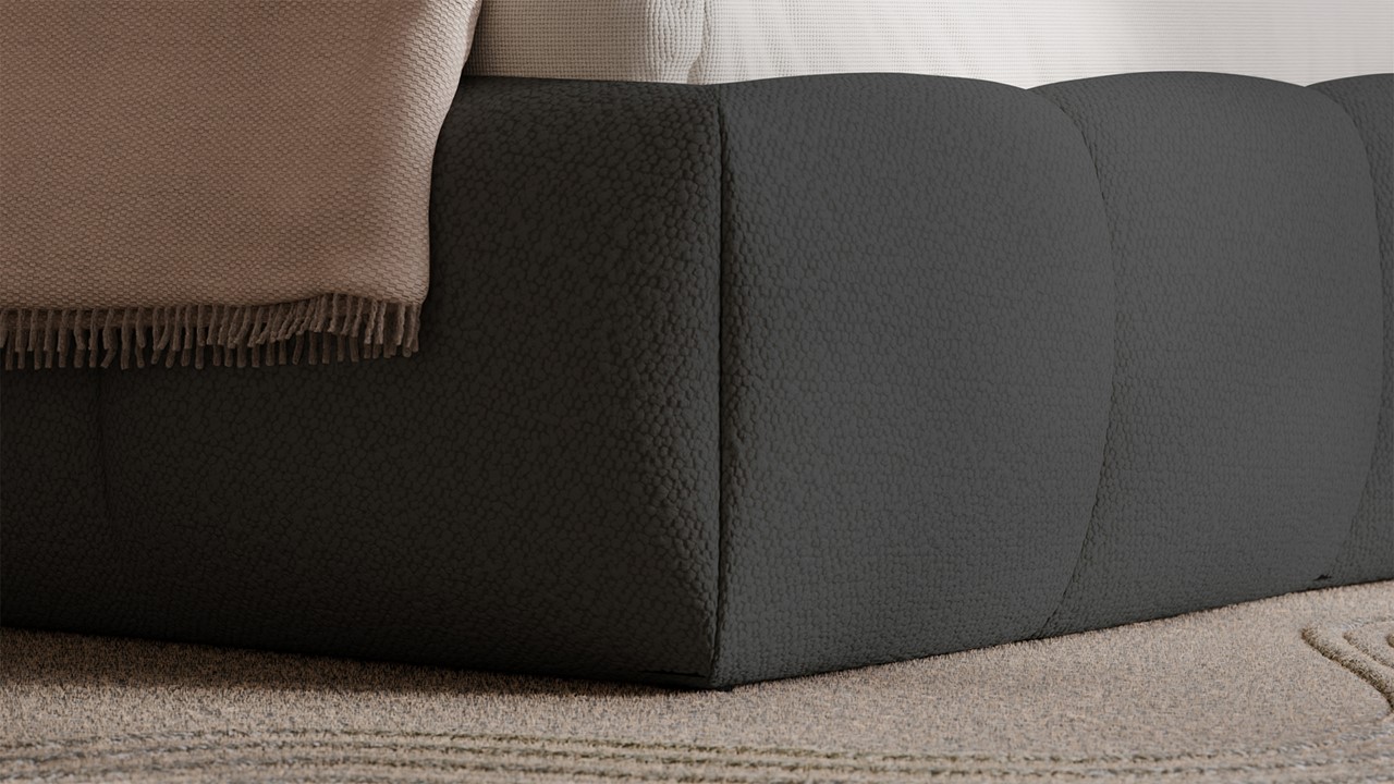 Bed Dune - Warm wool anthracite